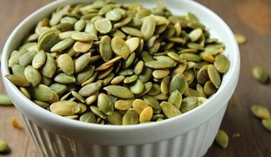 Behandlung vu Prostatitis mat Kürbis Somen