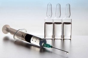 Injektiounen aus Prostatitis