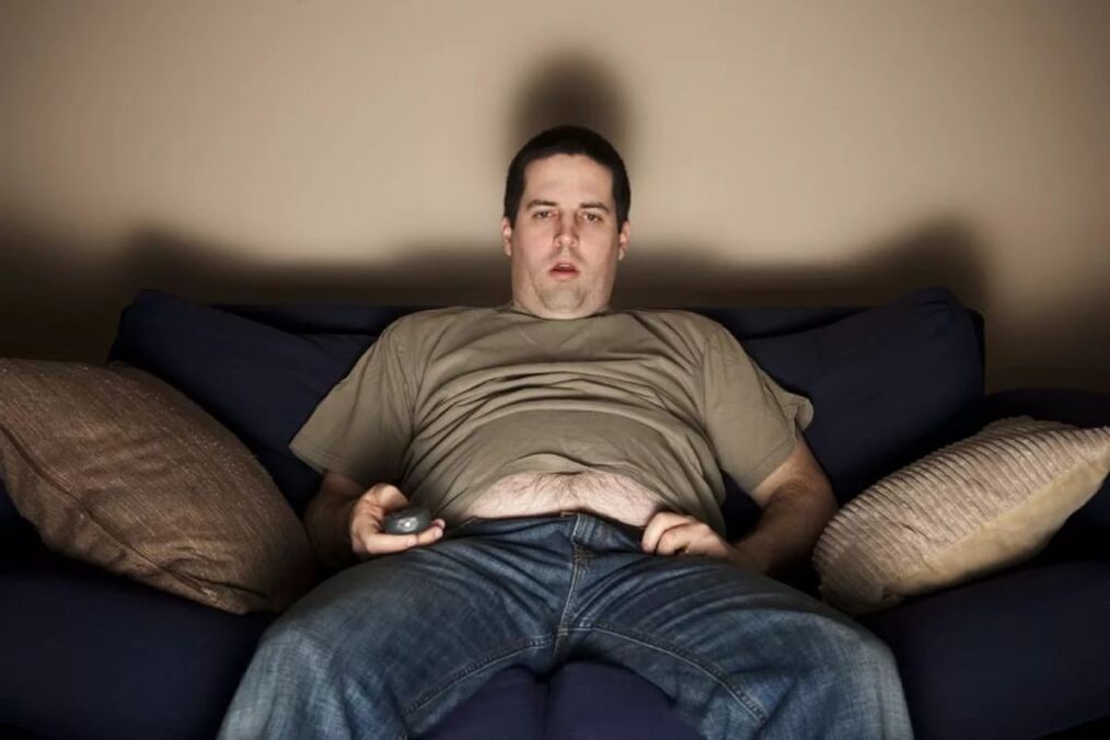 Sedentär Liewensstil - de Grond fir d'Entwécklung vun der Prostatitis