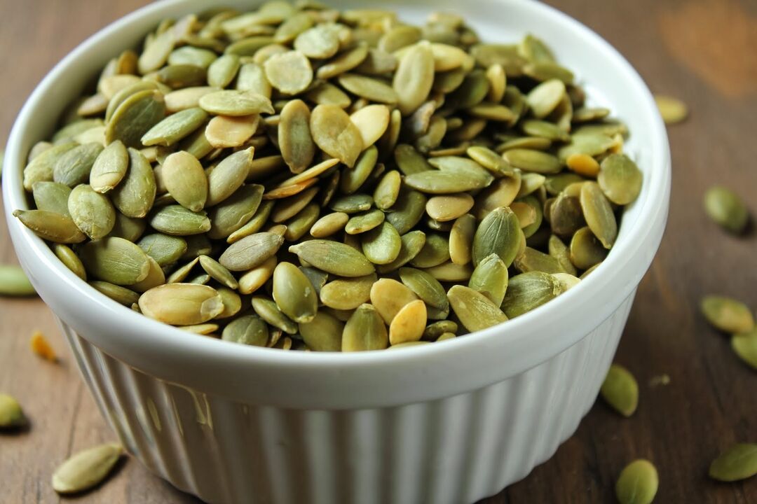 Kürbiskerne fir Prostatitis