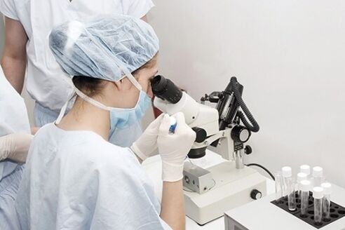 Lagerung fir Laboarment Diagnos of Prostatitis